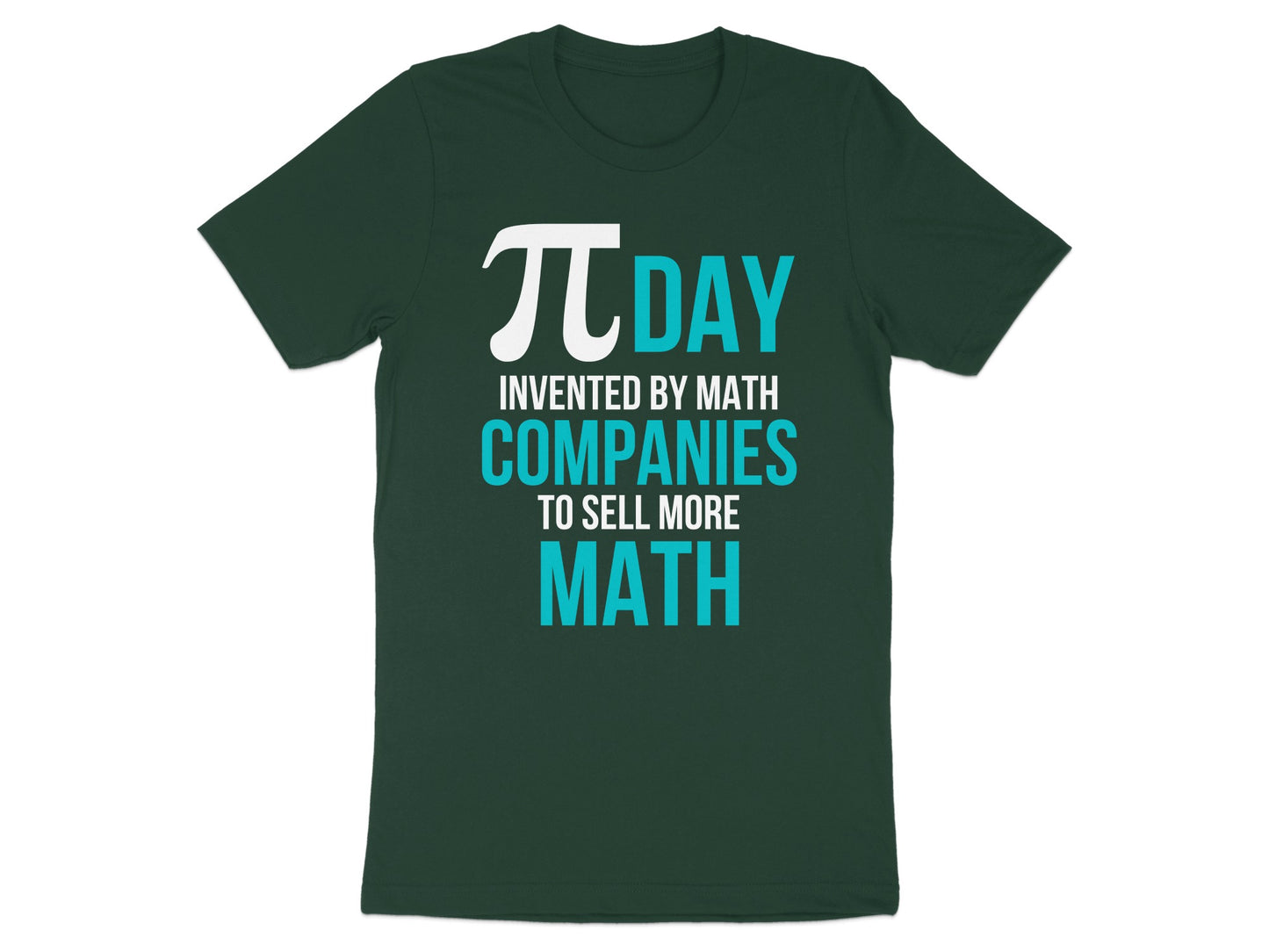 Pi Day Math Companies to Sell More Math T-shirt product
