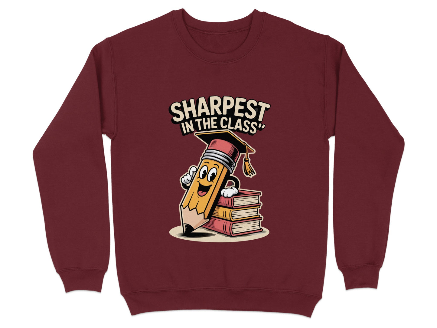 Sharpest in the Class Pencil Crewneck Sweatshirt product