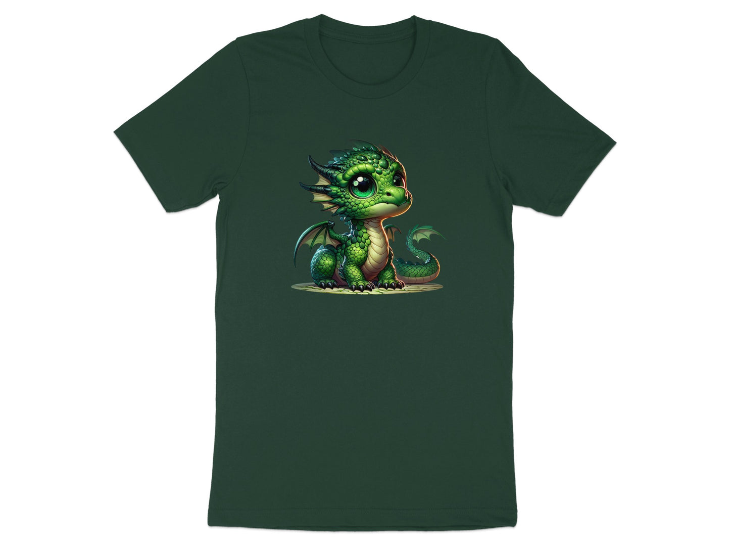 Adorable Baby Dragon Graphic Print T-Shirt product