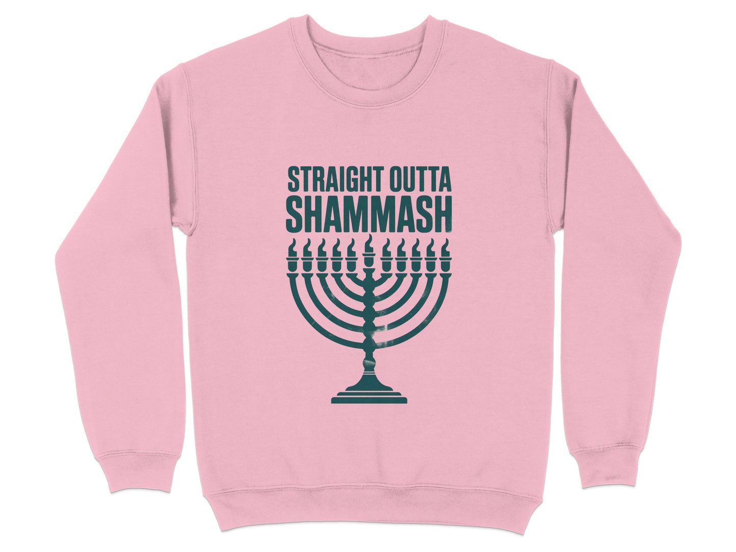 Straight Outta Shammash Pink Sweatshirt product type