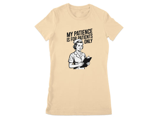 My Patience is for Patients Only Graphic T-shirt product