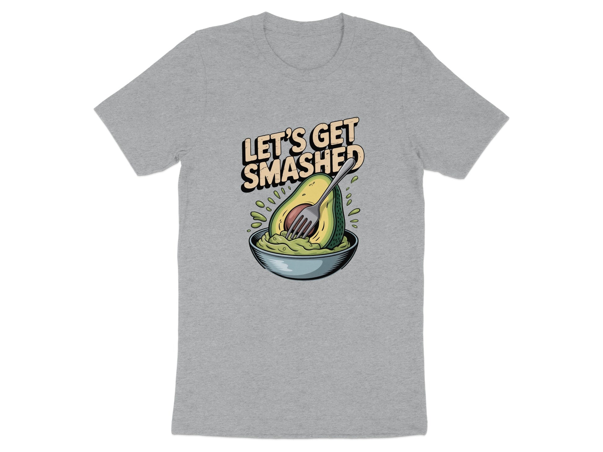 Let's Get Smashed Avocado Graphic T-Shirt product type