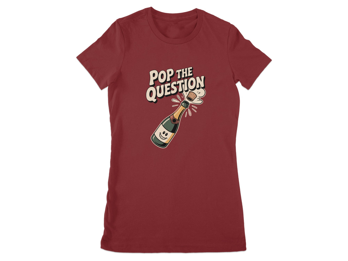 Pop The Question Graphic Women's T-Shirt product