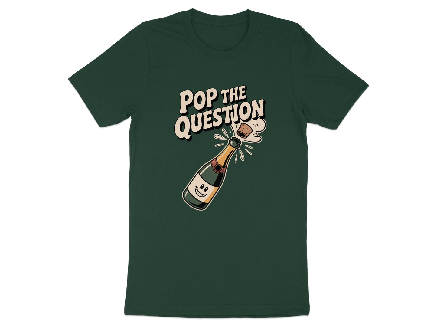 Pop The Question Creative T Shirt product